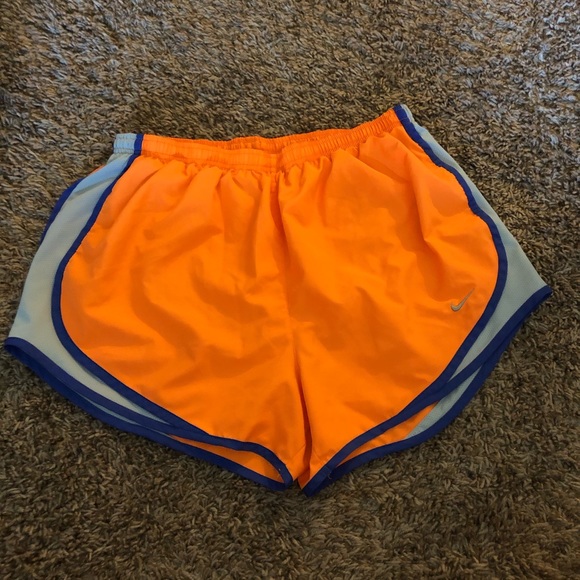 Nike Pants - Nike - orange tempo shorts size L
